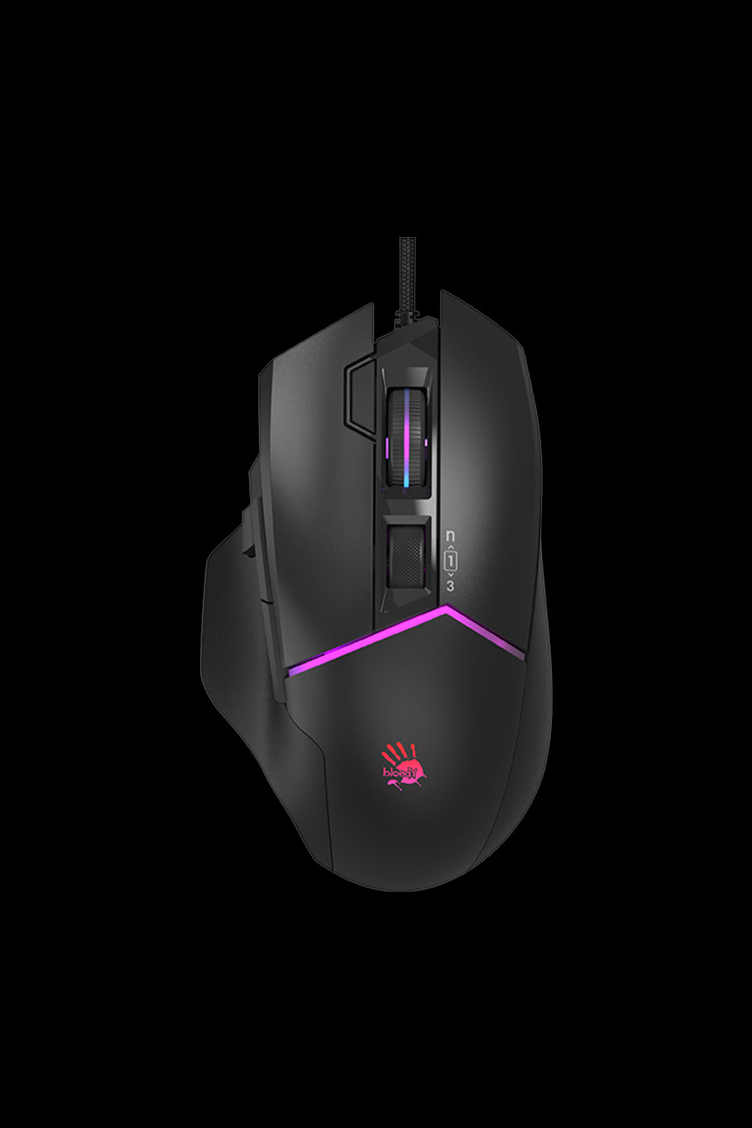 BLOODY - W95 Ultra Ex-Fire 5-Zone Mouse - black