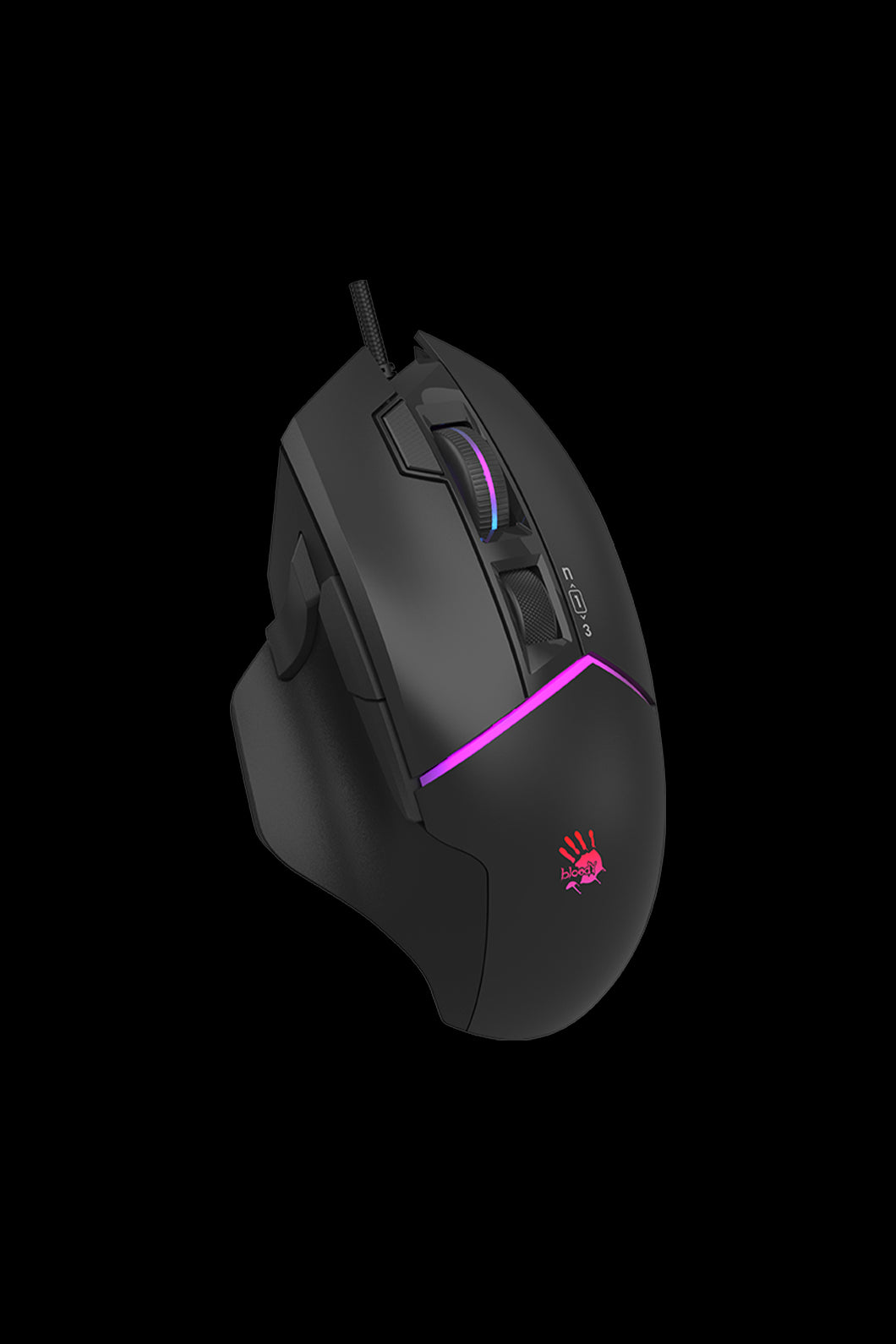 BLOODY - W95 Ultra Ex-Fire 5-Zone Mouse - black