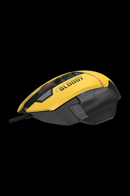 BLOODY - W95 Ultra Ex-Fire 5-Zone Mouse - sports-lime