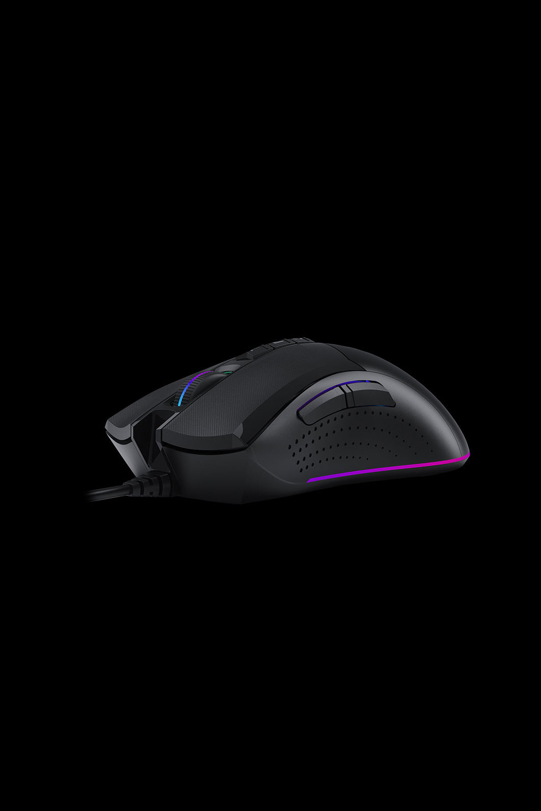 BLOODY - W90 Max RGB 10,000CPI Mouse - stone-black