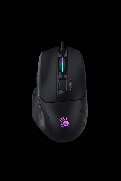 BLOODY - W70 Max-AC RGB 10,000CPI Mouse - stone-black