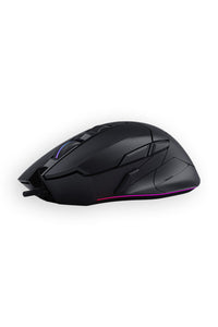 BLOODY - Bloody W70 Max-AC Stone Black Full Size 15-Zone RGB 10,000 CPI Gaming Mouse - stone-black