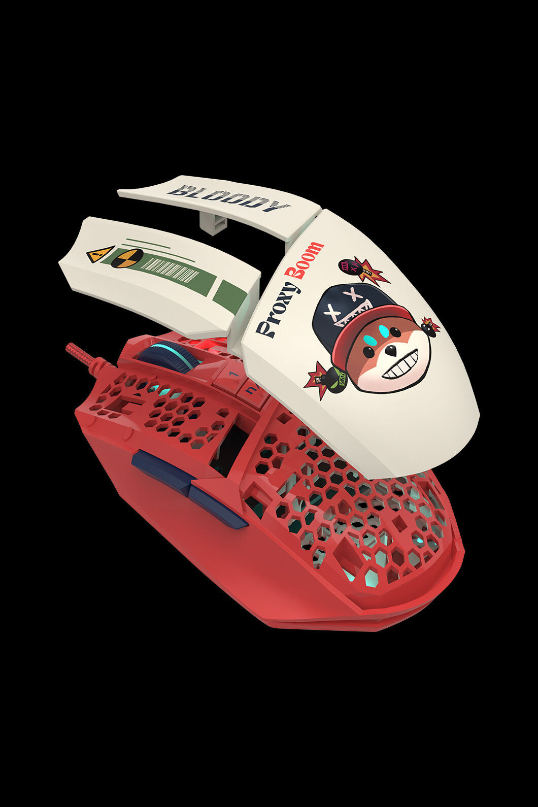 BLOODY - W63 Max RGB Gaming Mouse - proxy-boom