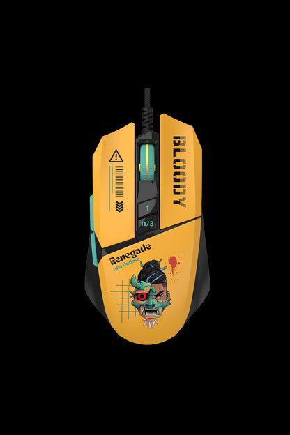 BLOODY - W63 Max RGB Gaming Mouse - renegade