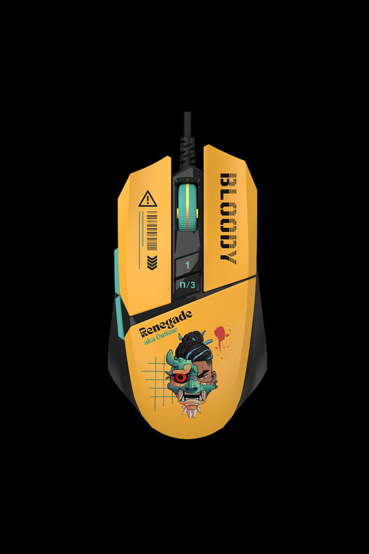 BLOODY - W63 Max RGB Gaming Mouse - renegade