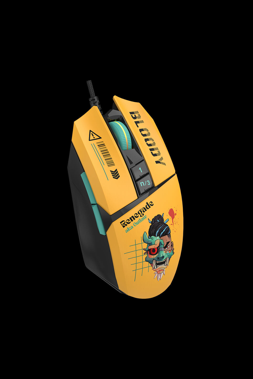 BLOODY - W63 Max RGB Gaming Mouse - renegade