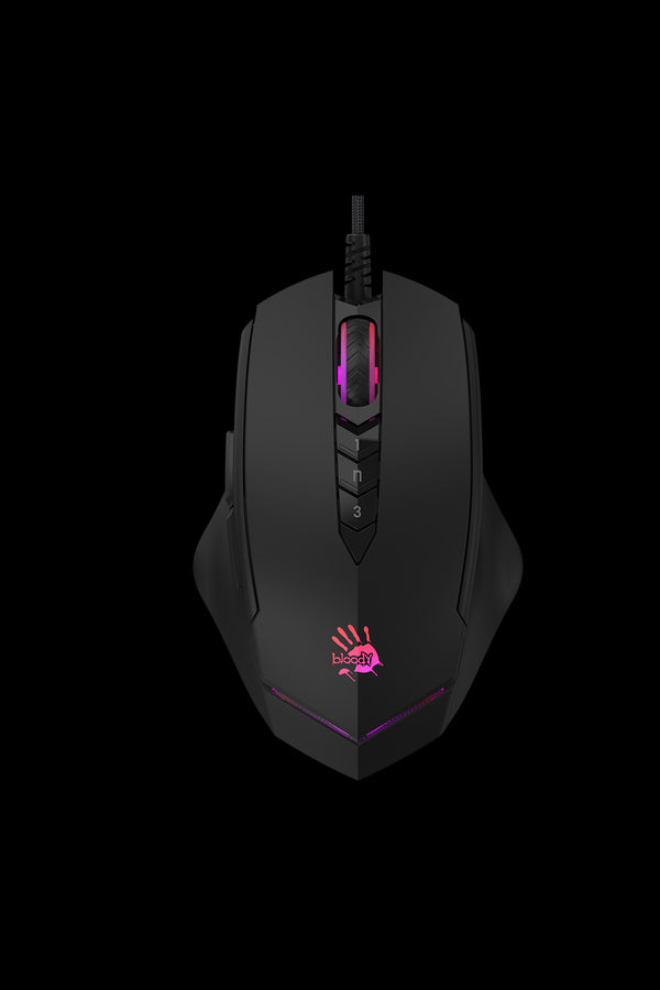 BLOODY - V8M Max-AC RGB Animation Mouse - black