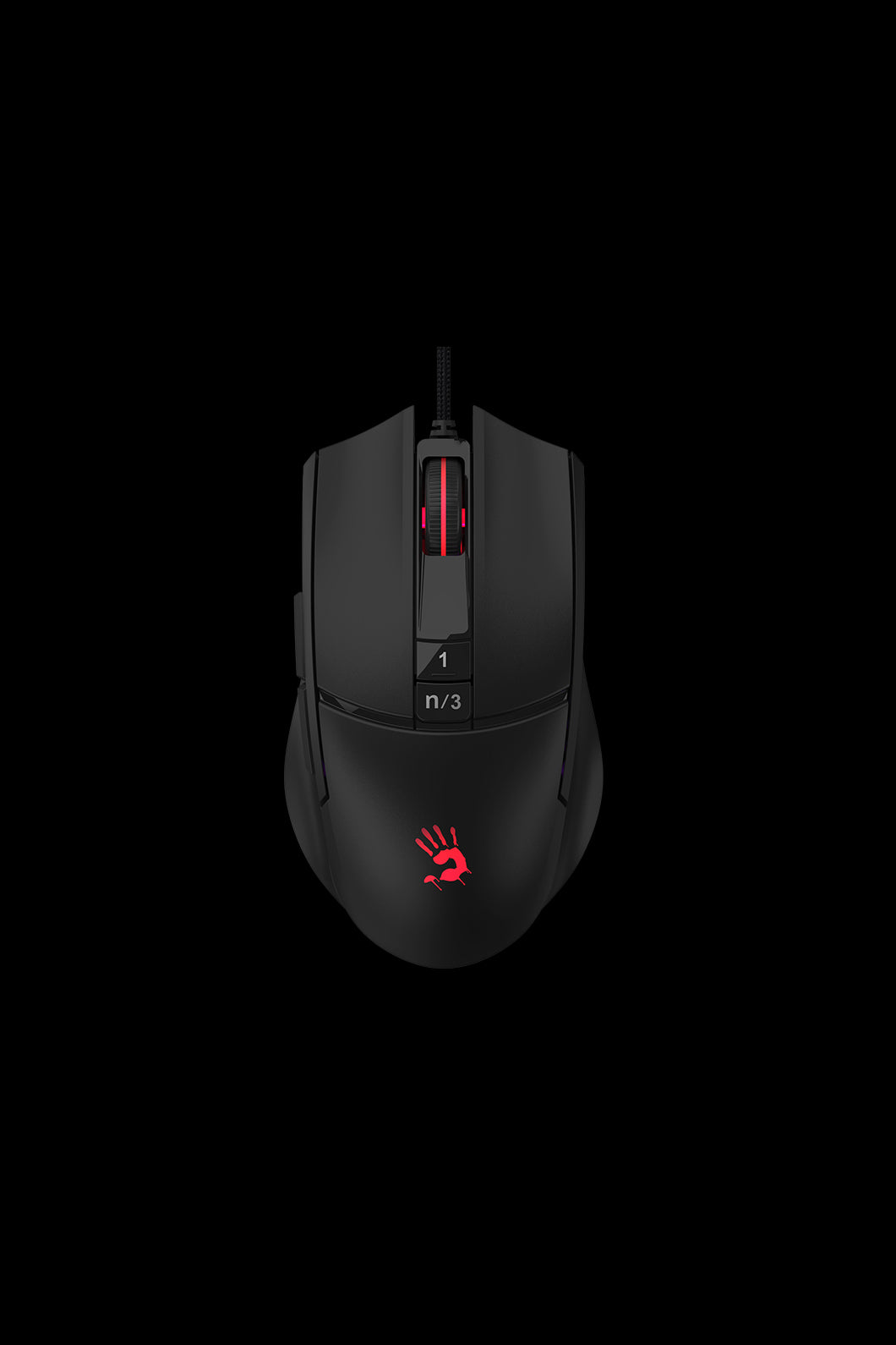 BLOODY - L65 Max-AC L-W 12K-CPI Mouse - stone-black