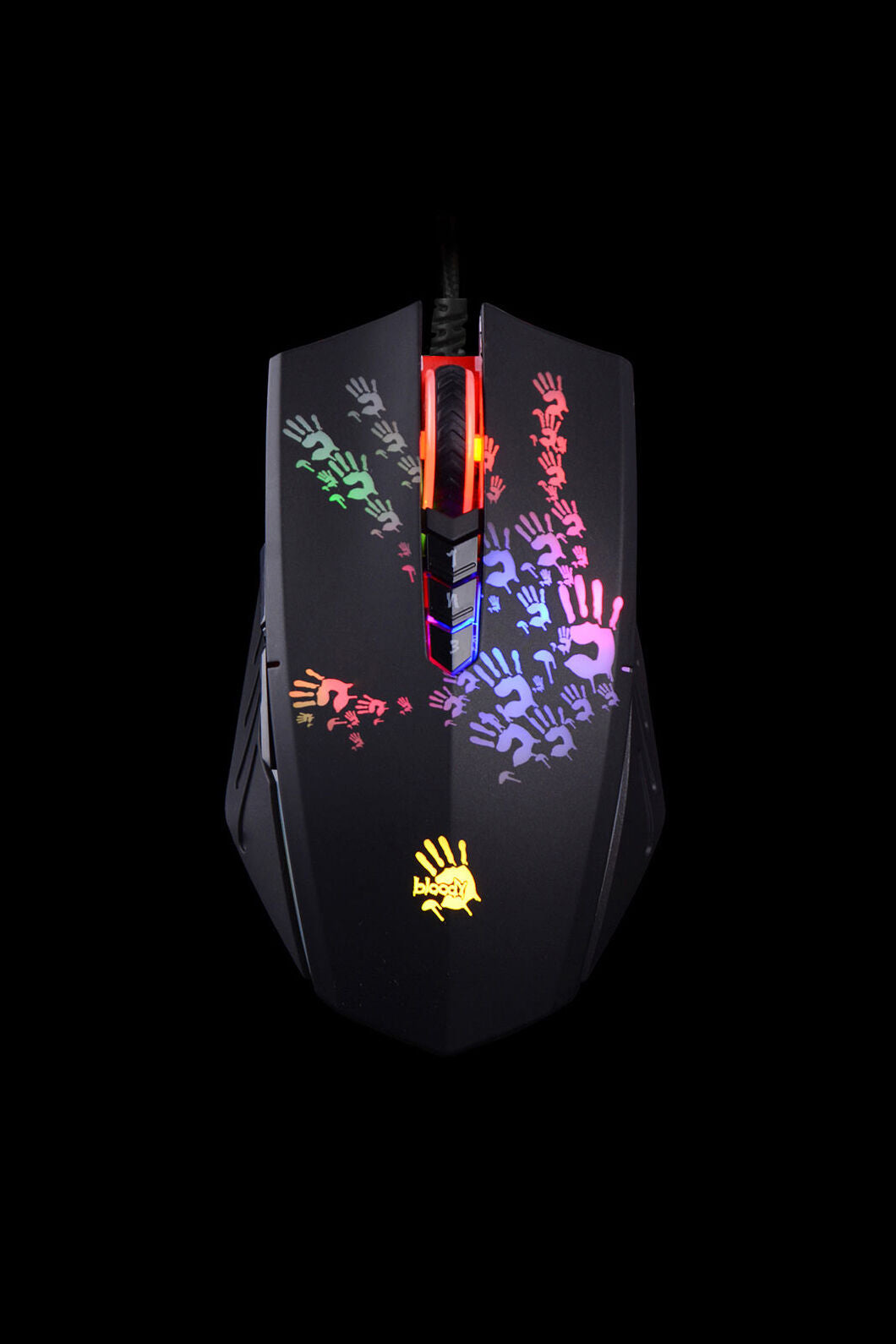 BLOODY - A60 LS Act Wired 6200CPI Mouse - black