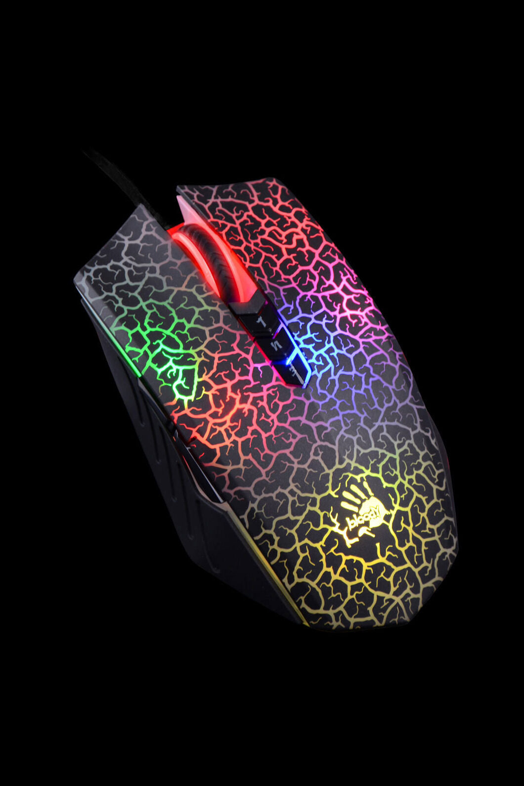 BLOODY - A70 LS Act Wired 6200CPI Mouse - black