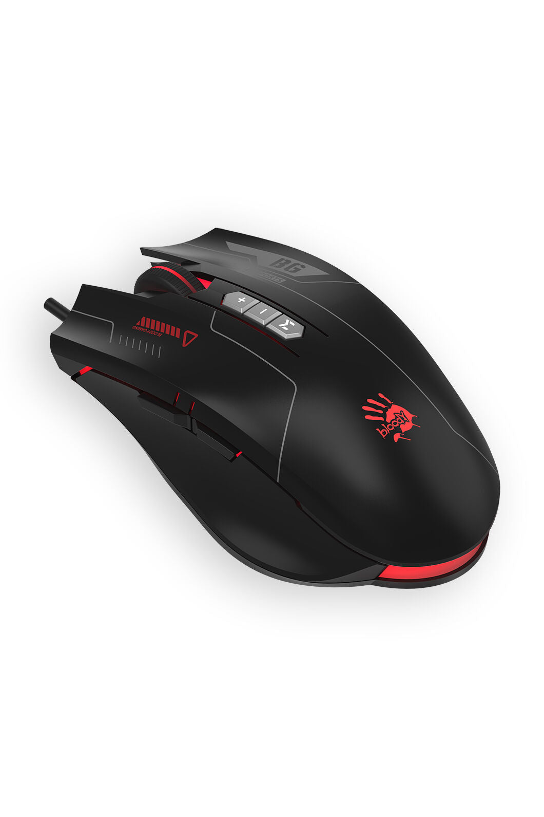BLOODY - Bloody ES7 Esports Black 6000 CPI RGB Wired Gaming Mouse - sports-black