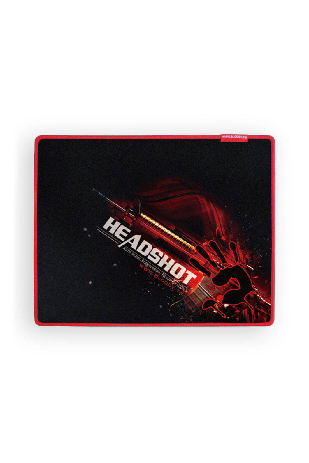 Bloody B-070 Black Large Smooth Surface Stitched Edge Gaming Mouse Pad ...