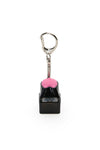 ELECTRONIC REBELLION - Cheeks Keycap Keychain-Black - black