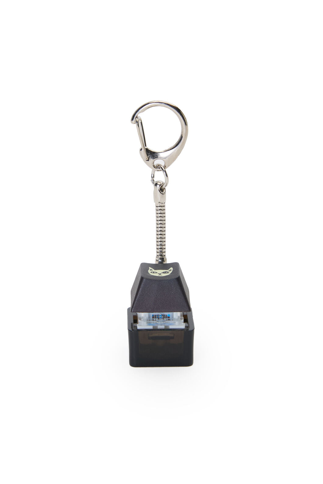ELECTRONIC REBELLION - Atomic Cat keycap Keychain-Black - black