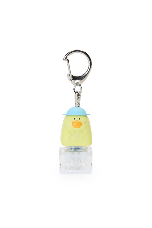ELECTRONIC REBELLION - Duck Keycap Keychain-Yellow - yellow