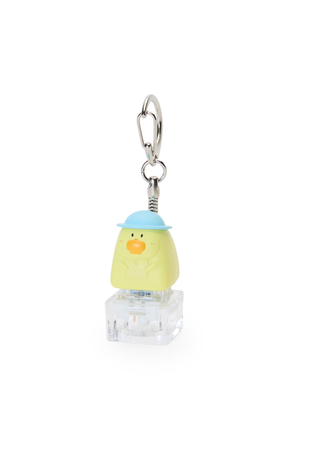ELECTRONIC REBELLION - Duck Keycap Keychain-Yellow - yellow
