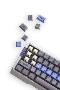MORK BLADE - Mork Blade MK60S Silver Jade POM 60% Hall Effect CNC Aluminium Gaming Keyboard - silver