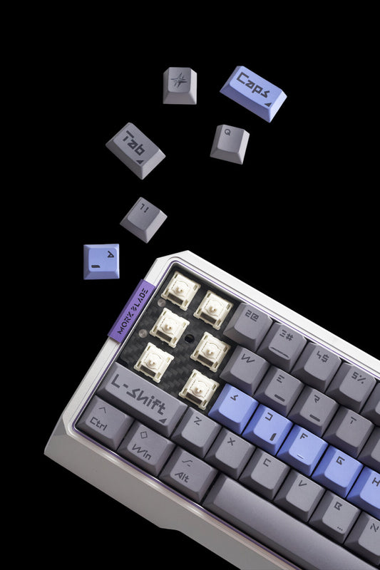 MORK BLADE - MK60S-Silver Jade POM KB - silver