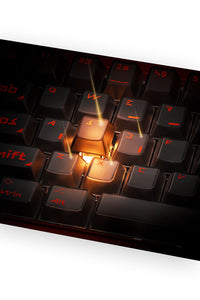 MORK BLADE - Mork Blade MK60B Black Jade AIR 60% Hall Effect Gasket Magnetic Gaming Keyboard - black