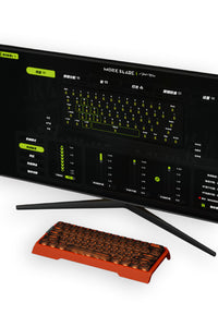 MORK BLADE - Mork Blade MK60B Black Jade AIR 60% Hall Effect Gasket Magnetic Gaming Keyboard - black