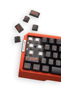 MORK BLADE - Mork Blade MK60O Orange Jade AIR 60% Hall Effect Gasket Magnetic Gaming Keyboard - orange