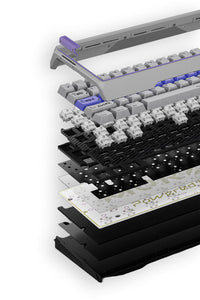 MORK BLADE - Mork Blade MK60O Orange Jade AIR 60% Hall Effect Gasket Magnetic Gaming Keyboard - orange