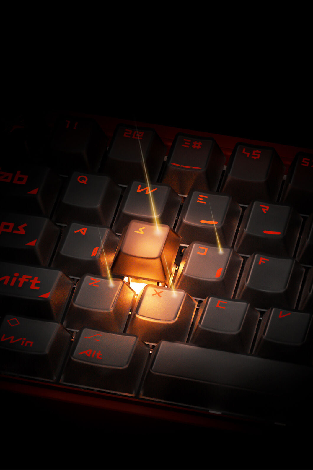 MORK BLADE - MK60O-Orange Jade AIR KB - orange