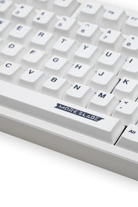 MORK BLADE - BOLD87W-White Jade PRO KB-White - white