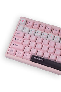 MORK BLADE - MORKBLADE Bold TKL HE Pink Butterfly Limited Edition Hall Effect Gaming Keyboard - pink