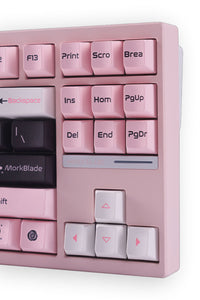 MORK BLADE - MORKBLADE Bold TKL HE Pink Butterfly Limited Edition Hall Effect Gaming Keyboard - pink