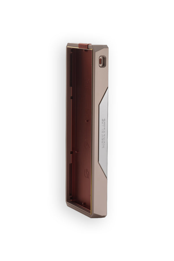 Mork Blade MK60 Sand Gold 60% CNC Aluminum Multi-Mount Custom Keyboard Case | Electronic Rebellion Mork Blade MK60 Sand Gold 60% CNC Aluminum Multi-Mount Custom Keyboard Case | Electronic Rebellion