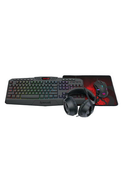 REDRAGON - S101-BA-3 4 in 1 Combo - black