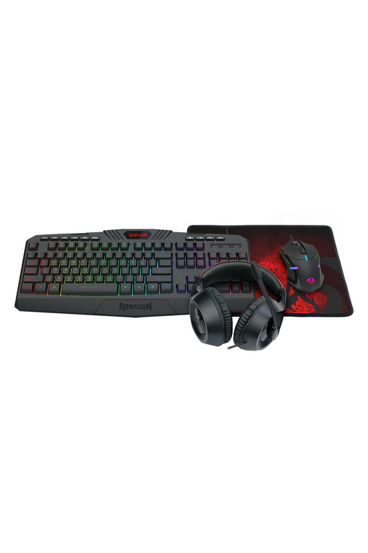 REDRAGON - S101-BA-3 4 in 1 Combo - black