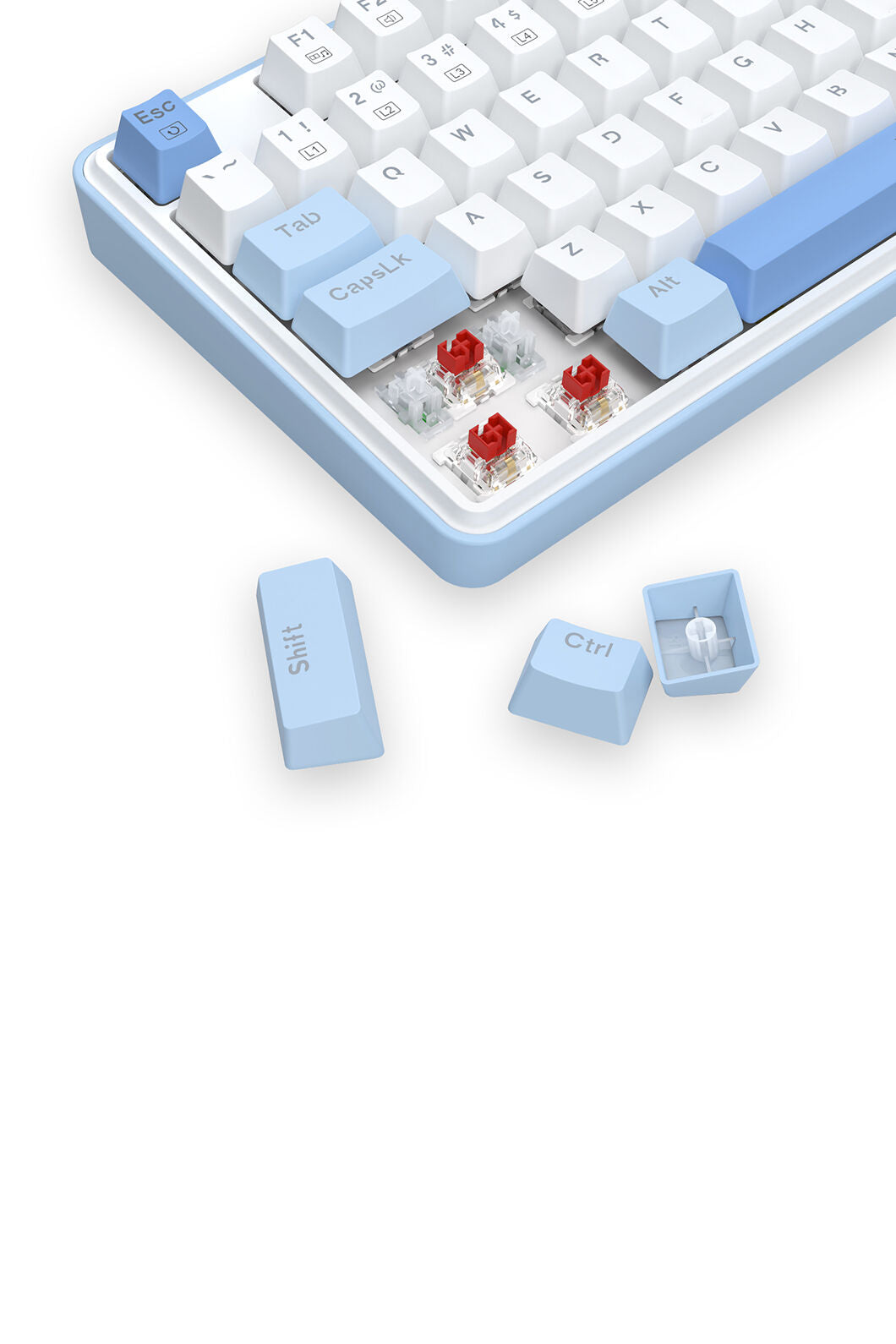 REDRAGON - S139 Perfect Gaming Combo - white