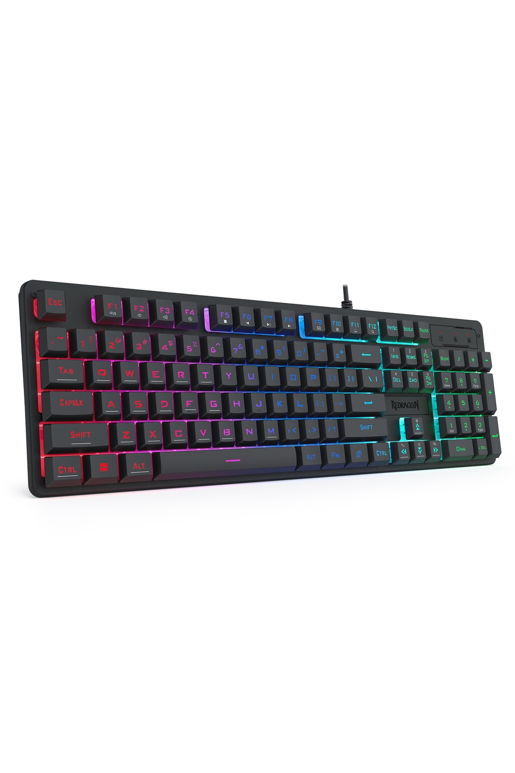REDRAGON - S107-RGB-BA Membrane KB Combo - black