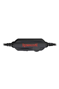 REDRAGON - Redragon H280 Medea Black Over-Ear RGB Wired Gaming Headset - black