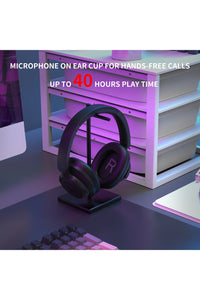 REDRAGON - Redragon H610 VibeCore 600X Black ANC Wireless Headphone - black
