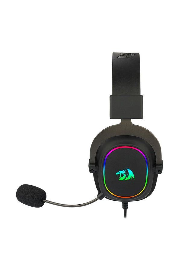 REDRAGON - Redragon H510 RGB Zeus-X Black Over Ear 7.1 Surround Sound Gaming Headset - black