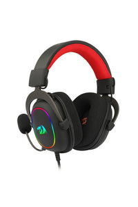REDRAGON - Redragon H510 RGB Zeus-X Black Over Ear 7.1 Surround Sound Gaming Headset - black