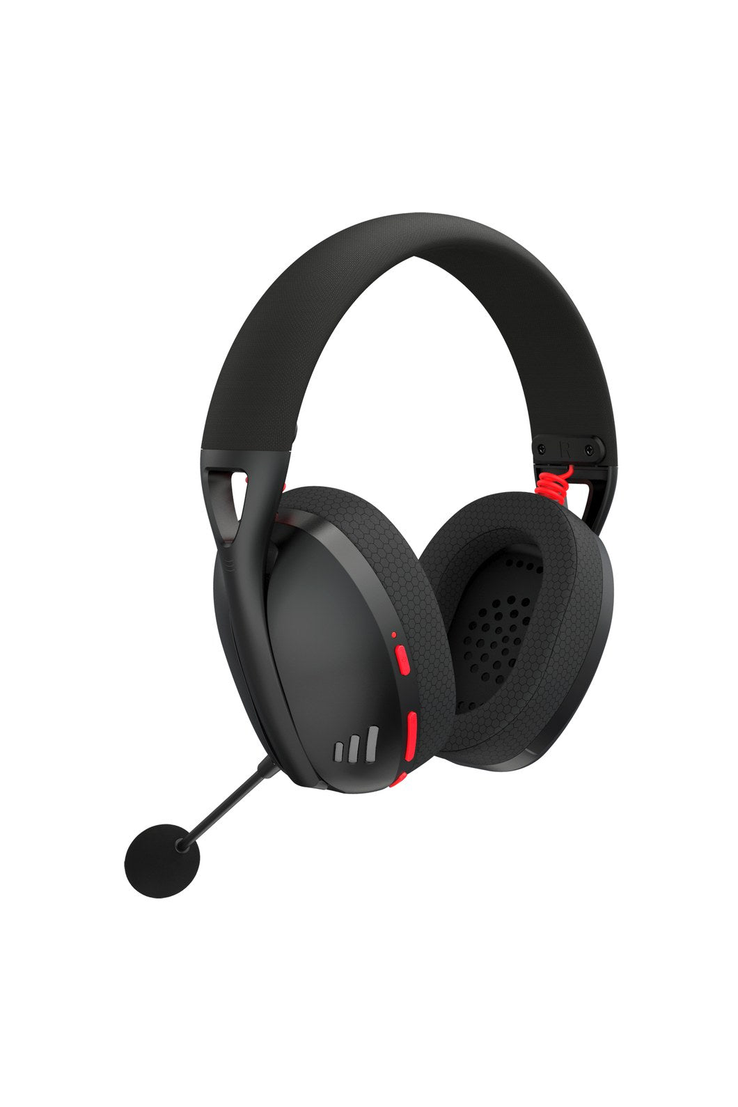 REDRAGON - Redragon H848 Ire Black Lightweight Tri-Mode Wireless Gaming Headset - black