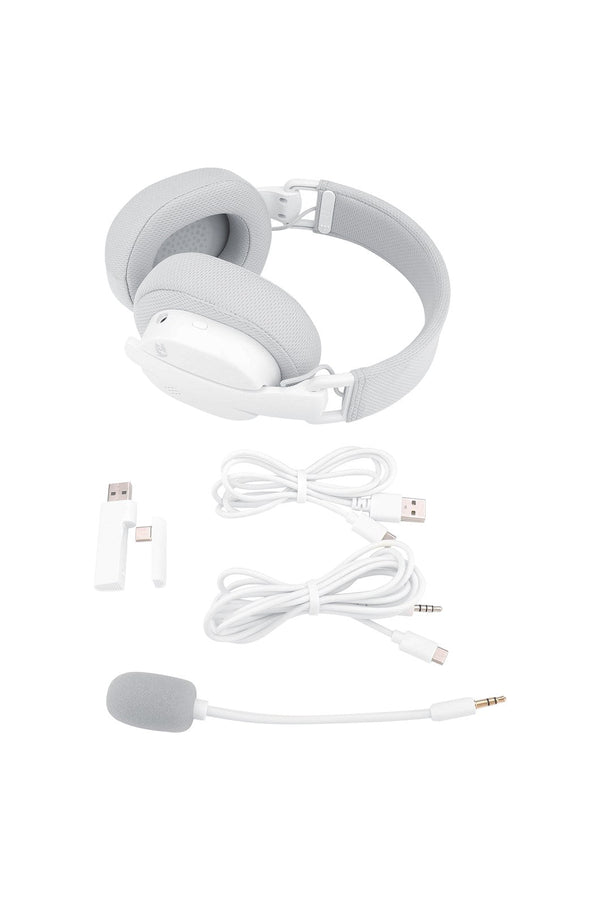 REDRAGON - Redragon H888W LUCE White Wireless Multi-Mode Lightweight Gaming Headset - white