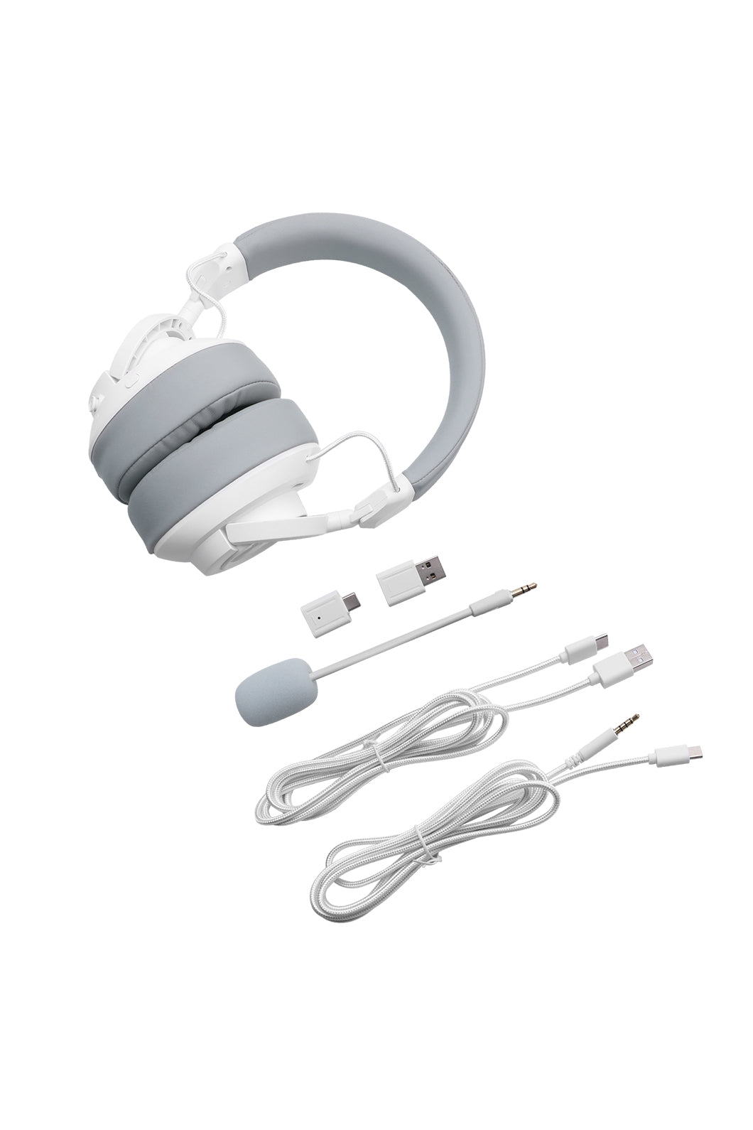 REDRAGON - Redragon H889W White Lightweight Wireless Stereo Gaming Headphone - white