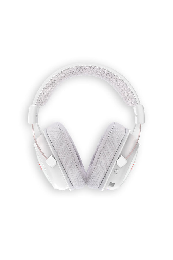 REDRAGON - Redragon H510W RGB Pro Zeus White 7.1 Surround Sound Gaming Headphone - white