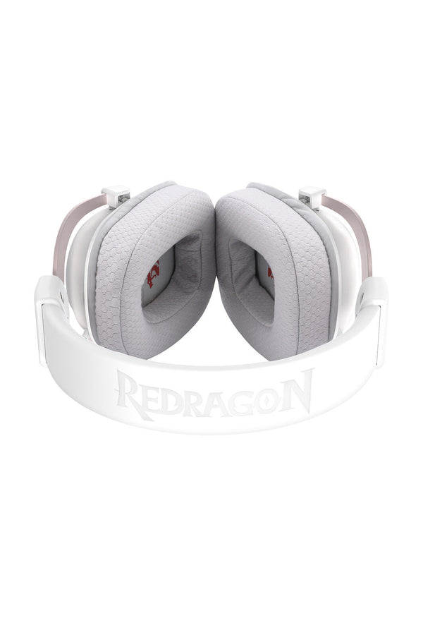REDRAGON - Redragon H510W RGB Pro Zeus White 7.1 Surround Sound Gaming Headphone - white