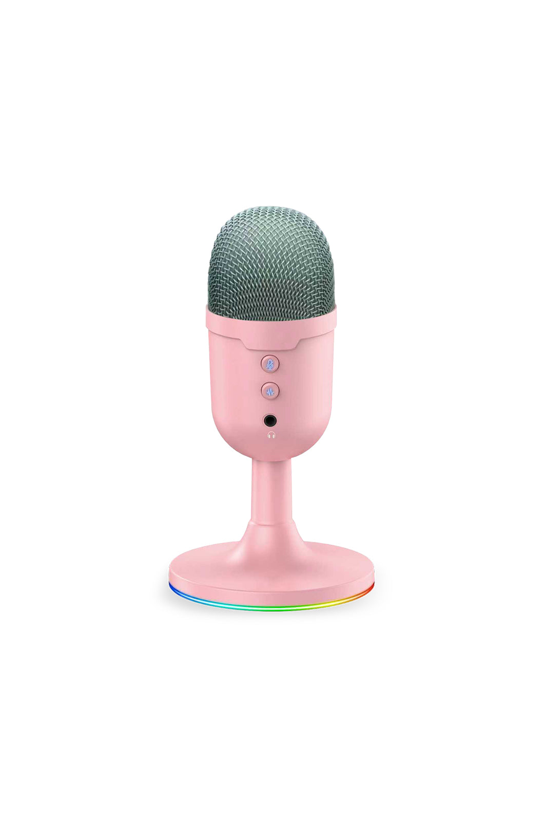 REDRAGON - Redragon GM303P Pulsar Pink Compact RGB USB Studio Microphone - pink