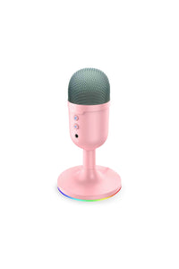 REDRAGON - Redragon GM303P Pulsar Pink Compact RGB USB Studio Microphone - pink