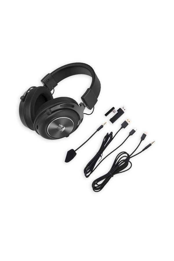 REDRAGON - Redragon TITAN H894 Black 4-Mode Wireless Gaming Headset - black
