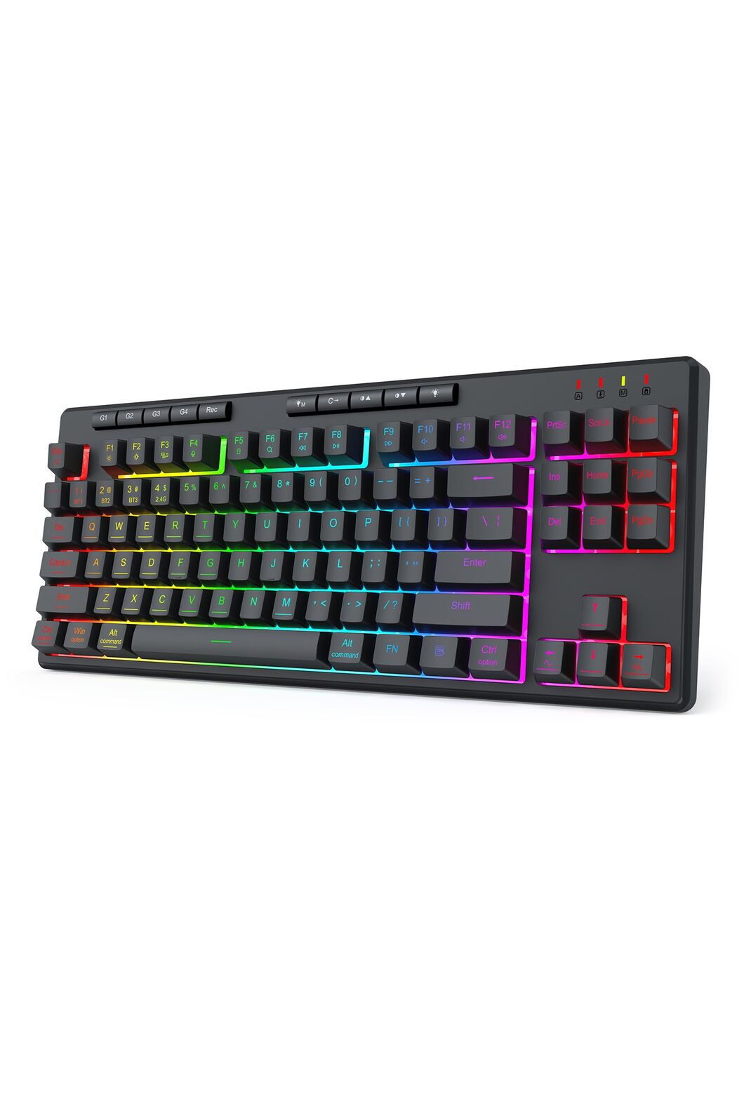 REDRAGON - K516RGB-PRO Shiva 87Key KB - black