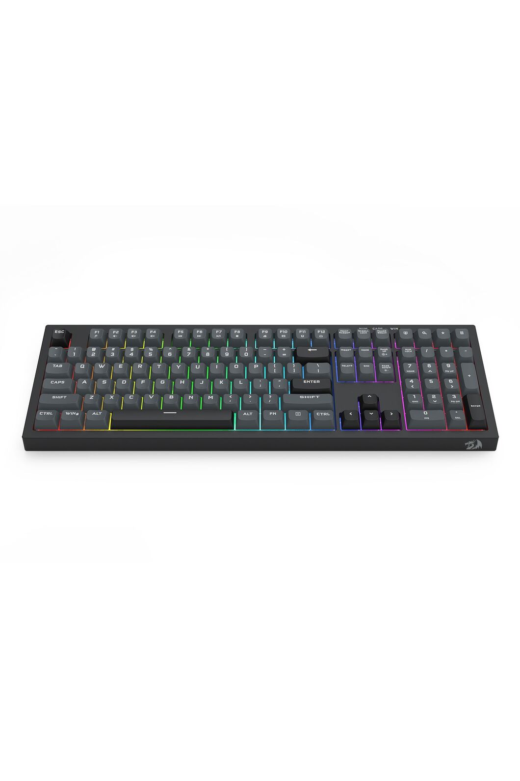 REDRAGON - K518GB-RGB Crux 108K KB - grey