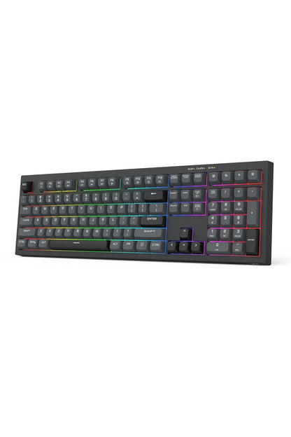 REDRAGON - K518GB-RGB Crux 108K KB - grey